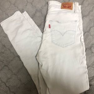 Levis 721 high rise skinny jeans